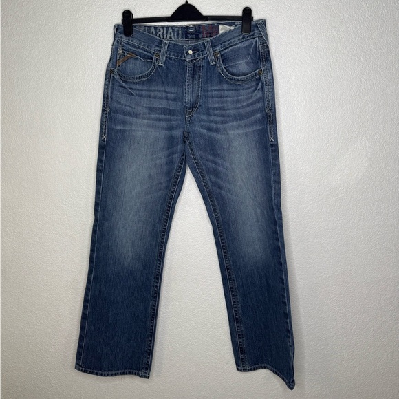 Ariat Men's Relaxed Fit Denim Jeans Size 33/32 - Picture 1 of 6